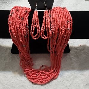 Peachy pink Jewelry item# 104